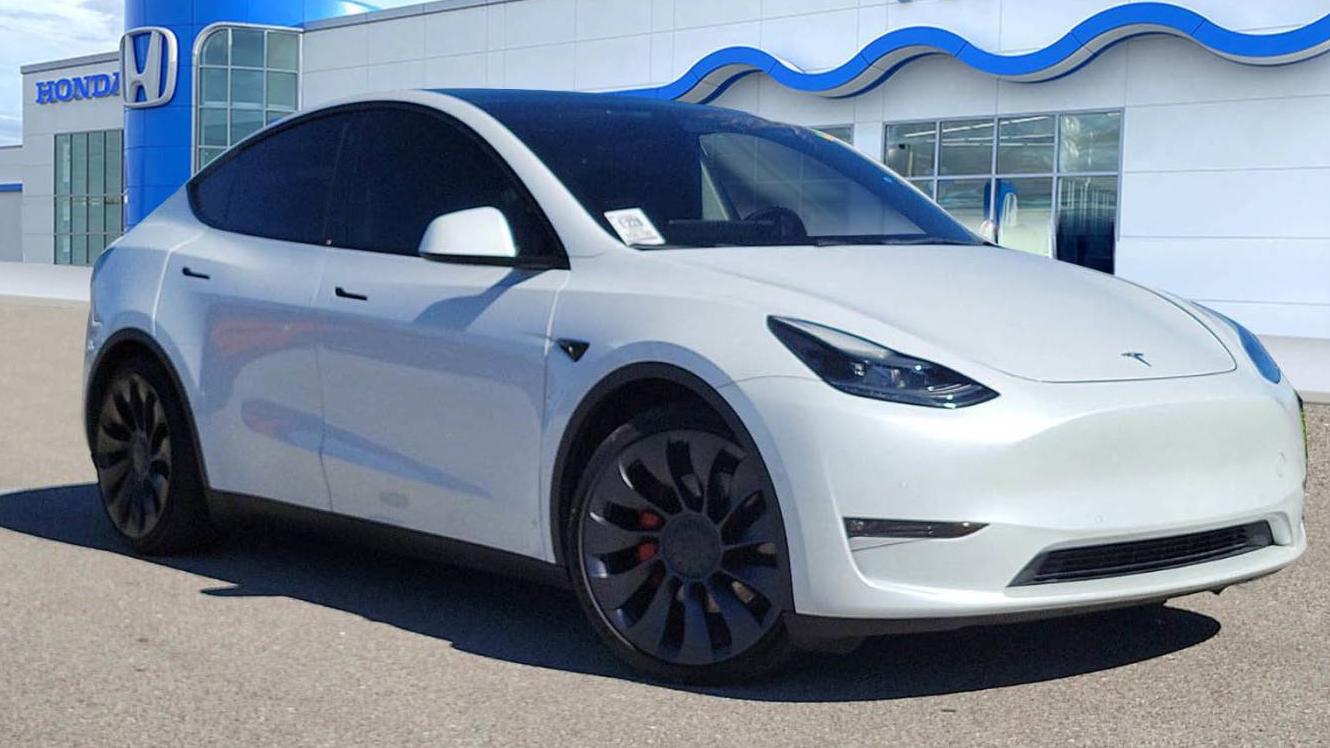 TESLA MODEL Y 2022 7SAYGDEF4NF401517 image